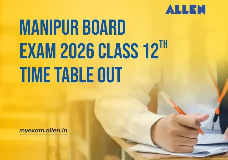 Manipur Board Exam 2026 Class 12 Time Table Out
