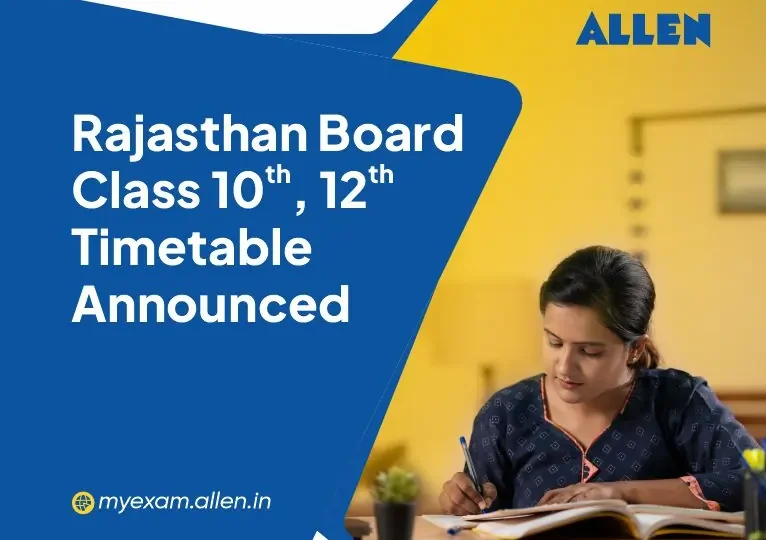 RBSE Class 10th & 12th Timetable released