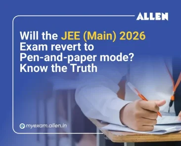 Will the JEE Main 2026 exam revert to pen-and-paper mode Know the Truth