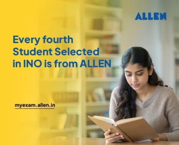 Every fourth student selected in INO is from ALLEN