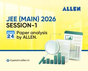 JEE Main 2026 Session 1 (24 Jan) Paper Analysis by ALLEN