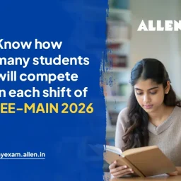 JEE Main 2026 Students Per Shift & Competition