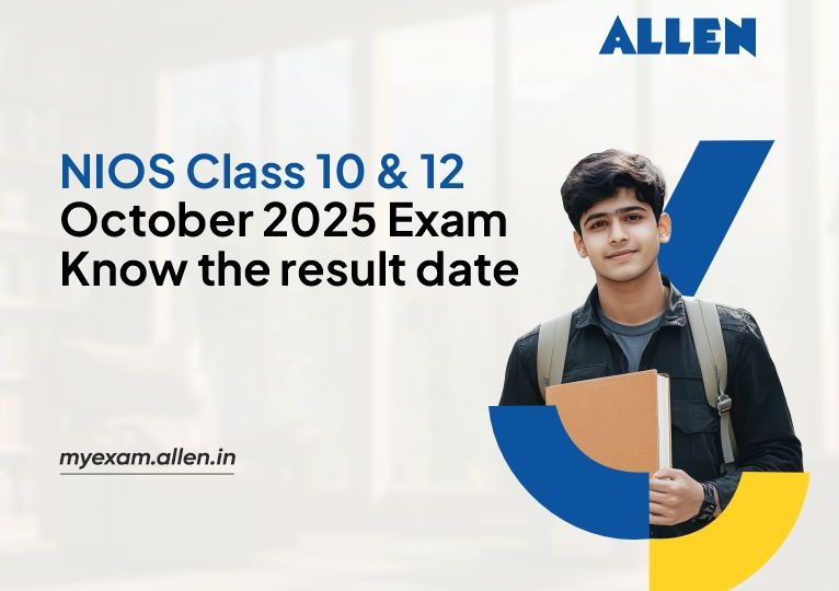 NIOS Class 10, 12 October 2025 Exam Know the result date