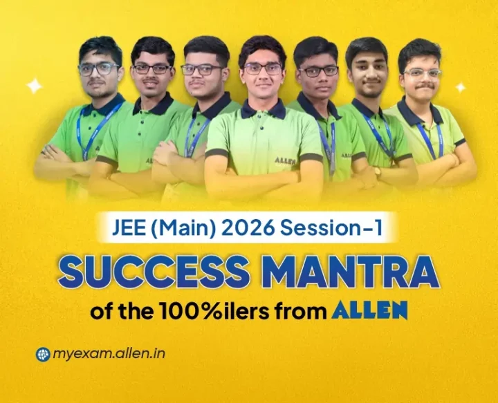 JEE Main 2026 Result – Success Mantra of ALLEN Toppers