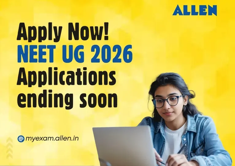 NEET UG 2026 Applications Ending Soon