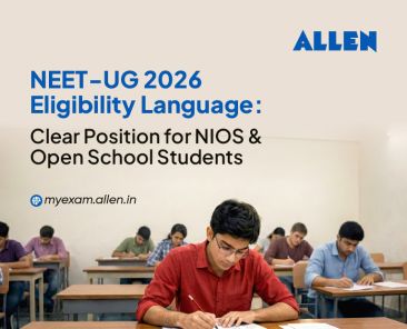 NEET 2026 Eligibility for NIOS Students