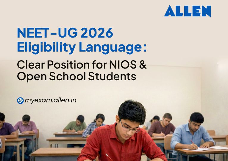 NEET 2026 Eligibility for NIOS Students