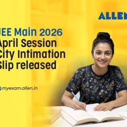 JEE Main 2026 Session 2 City Intimation Slip