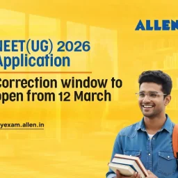 NEET UG 2026 Application Correction window