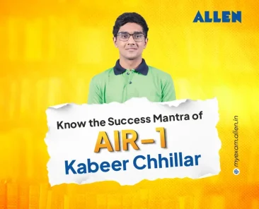 JEE Main 2026 Know the Success Mantra of AIR-1 Kabeer Chillar