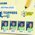 JEE Main 2026 Results Toppers’ Talk & Success Stories