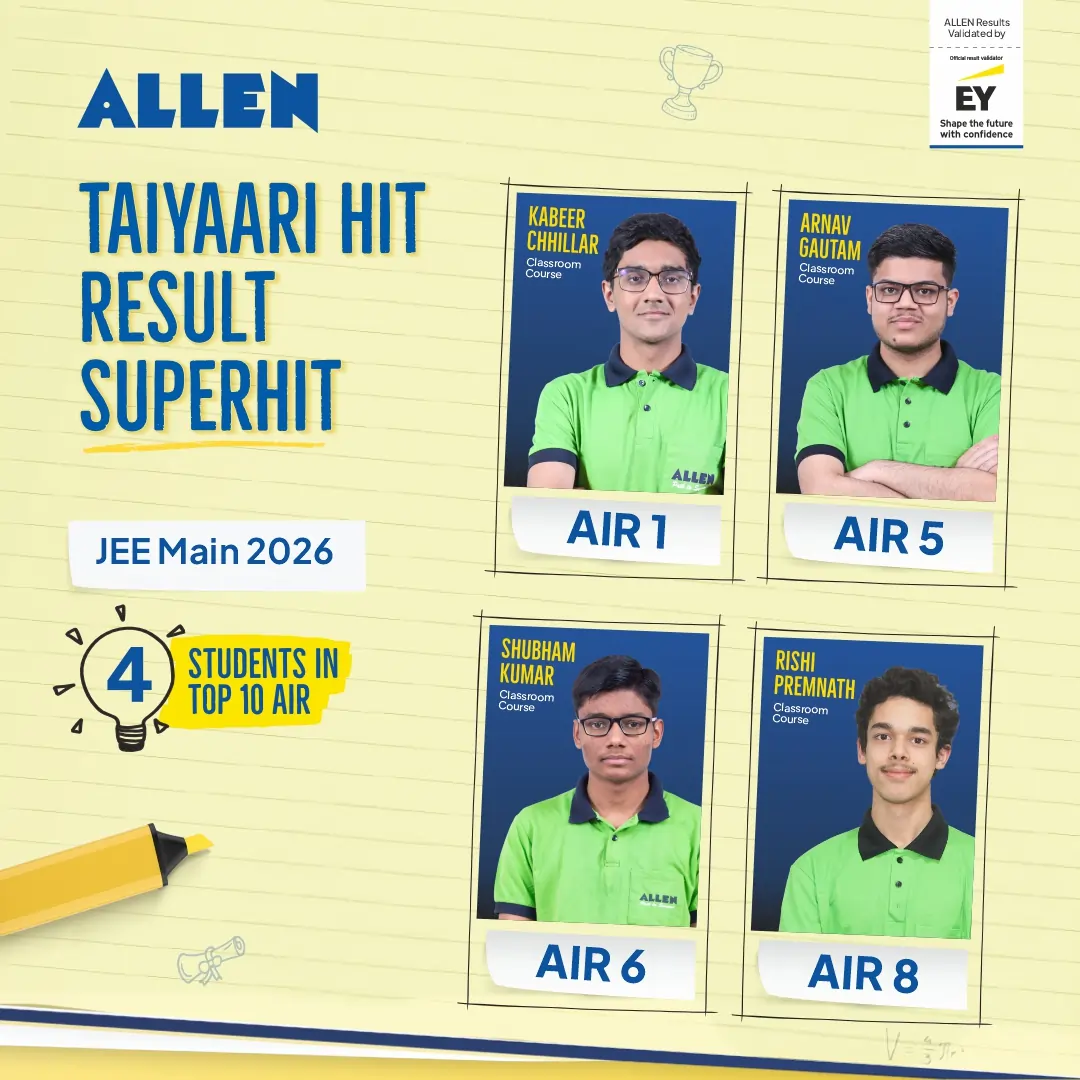 JEE Main 2026 Toppers Success Mantra