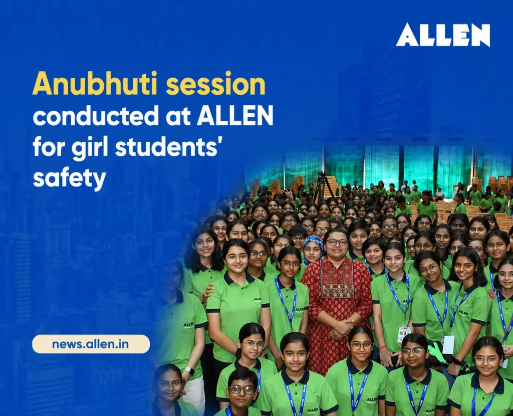 Kota Police Holds Anubhuti Session at ALLEN for Girls safety