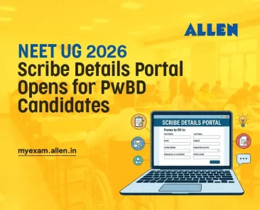 NEET UG 2026 Scribe Details Portal Opens for PwBD Candidates