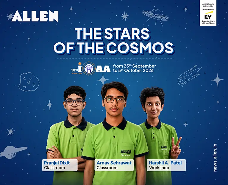 ALLEN Students to Represent India in IAAO Finals