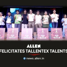 ALLEN felicitates Tallentex Talents