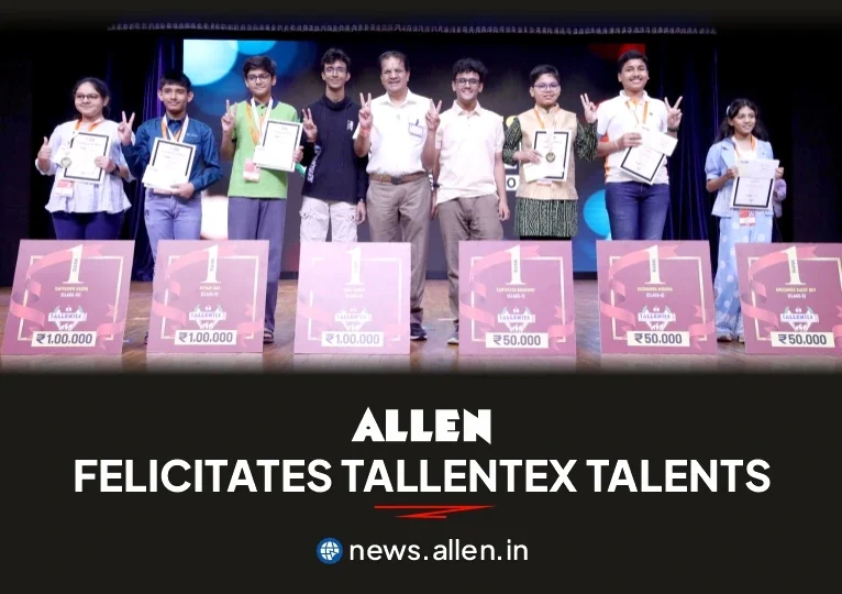 ALLEN felicitates Tallentex Talents