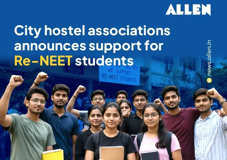City Hostel Associations Make Announcements in Support of Re-NEET Students
