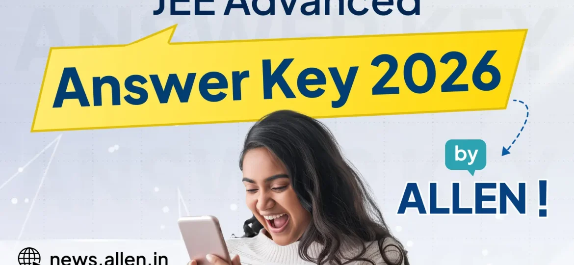 JEE Advanced Answer Key by ALLEN