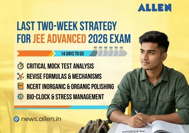 Last Two-Week strategy for JEE Advanced 2026 Exam