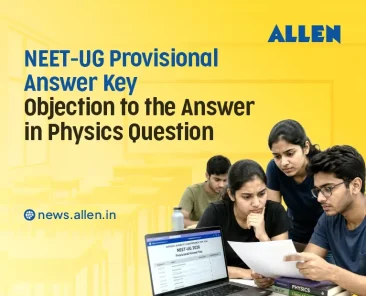 NEET UG 2026 Provisional Answer Key Objection to the Answer in Physics Question
