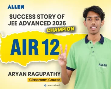 JEE Advanced 2026 Topper