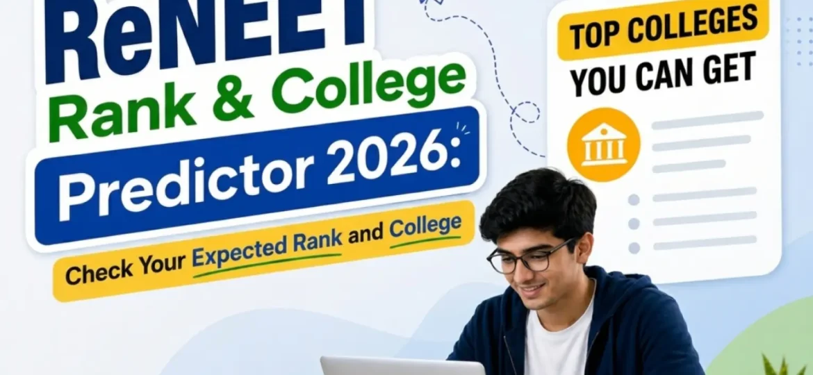 ALLEN's ReNEET Rank & College Predictor 2026