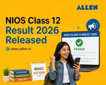 NIOS Class 12 Result 2026 Released
