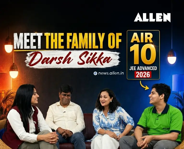 JEE Advanced 2026 AIR 10 Darsh Sikka Success Mantra