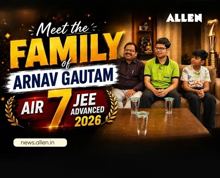 JEE Advanced 2026 AIR-7 Arnav Gautam Success Story