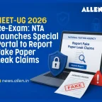 NEET UG 2026 Re-Exam NTA Launches Portal to Report Fake Leak Claims