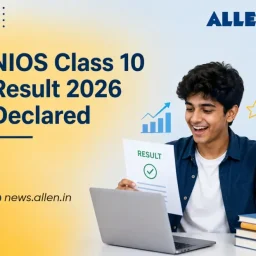 NIOS Class 10 Result 2026 Declared