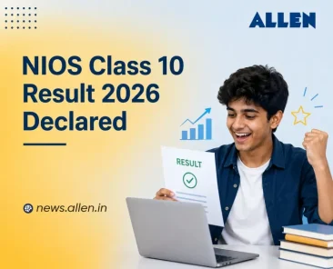NIOS Class 10 Result 2026 Declared