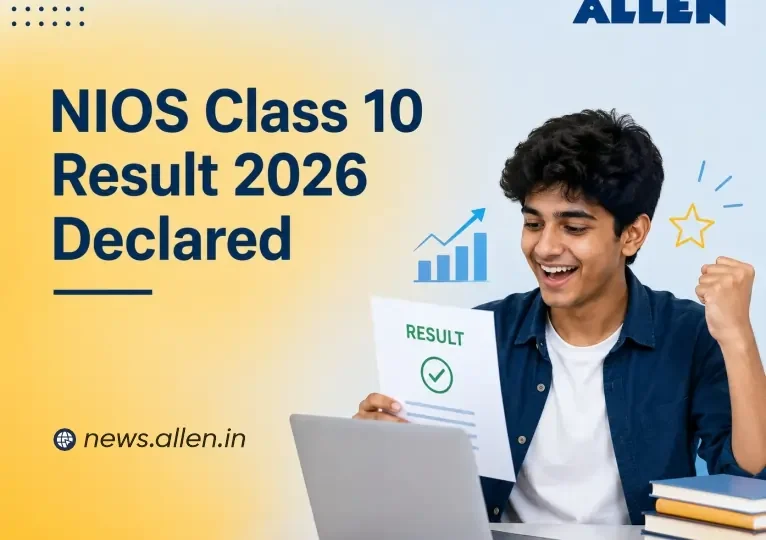 NIOS Class 10 Result 2026 Declared