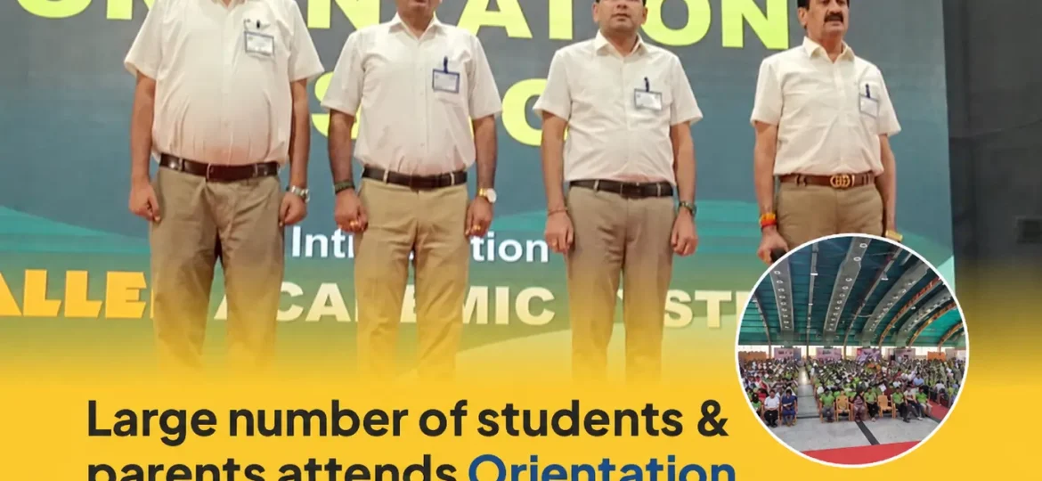 Thousands of Students & Parents attend Orientation session of NEET Repeaters’ batch