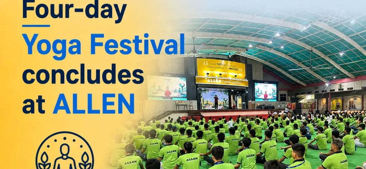 Four-Day Yoga Festival concludes at ALLEN