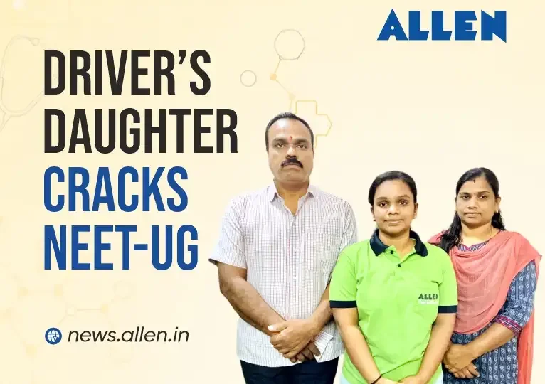 Driver’s Daughter cracks NEET-UG 2026
