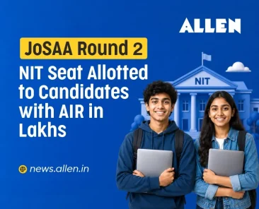 JoSAA Round 2 Counselling 2026