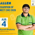 Re-NEET 2026 Result AIR-4 Ayush Bhalotia Success Story