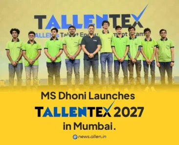 MS Dhoni launches ALLEN Tallentex 2027 in Mumbai