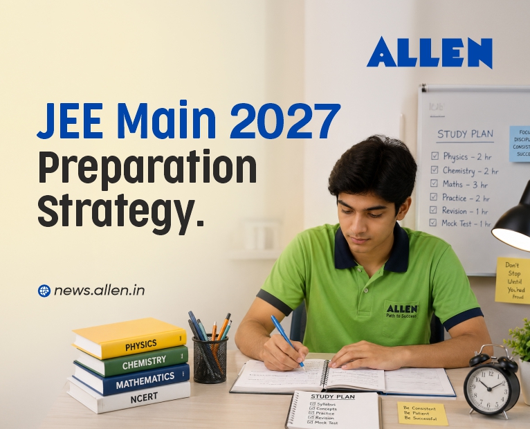 JEE Main 2027 Preparation Strategy How to Start from Zero