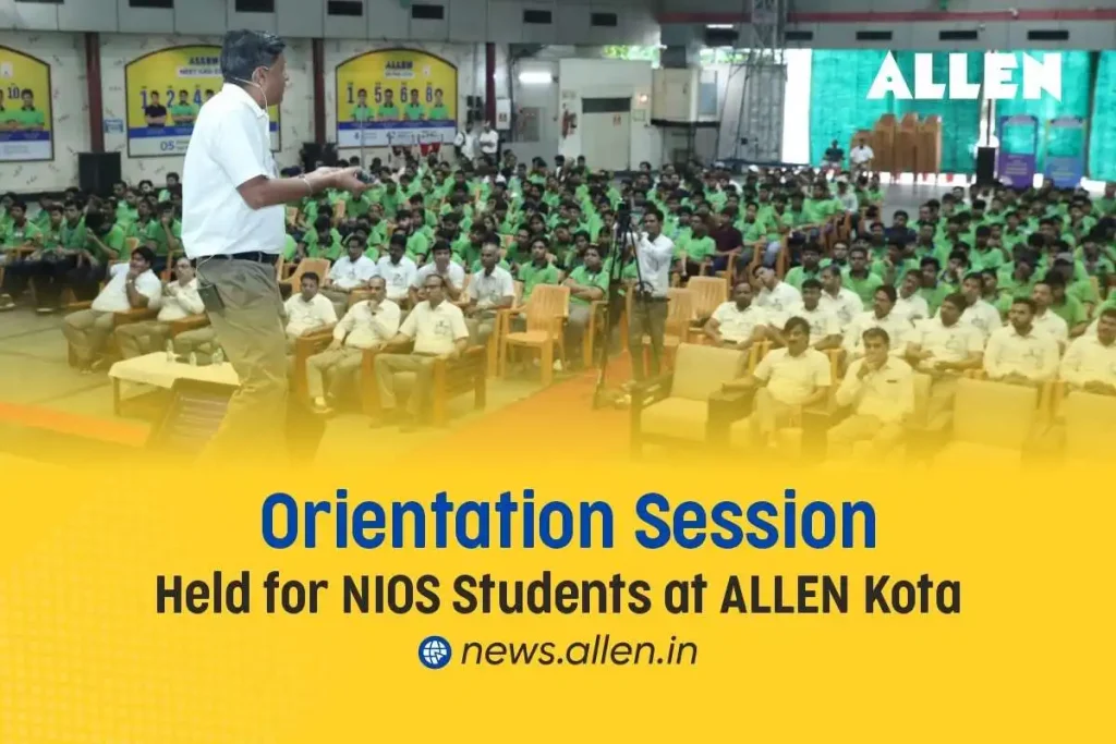 Orientation Session Held for NIOS Board Students at ALLEN