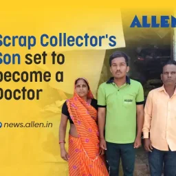 Scrap Collector’s Son set to become a Doctor