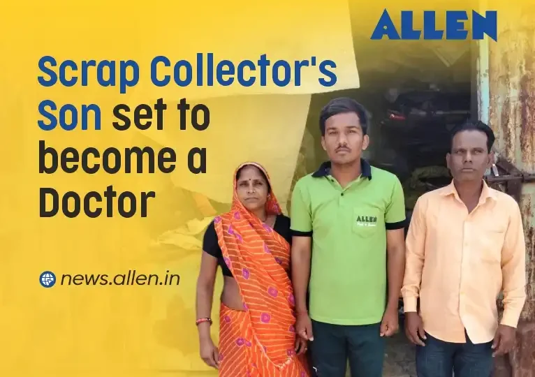 Scrap Collector’s Son set to become a Doctor