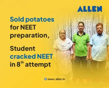 Sold Potatoes for NEET Preparation, Student Cracked NEET in 8th attempt
