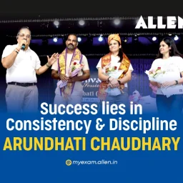 Success Lies in Consistency and Discipline Arundhati Chaudhary