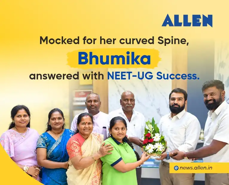 Bhumika Overcomes Spine Challenges to Succeed in NEET-UG
