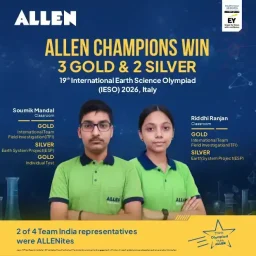 IESO 2026 ALLEN Students Bags Five Medals for India Including Three Gold