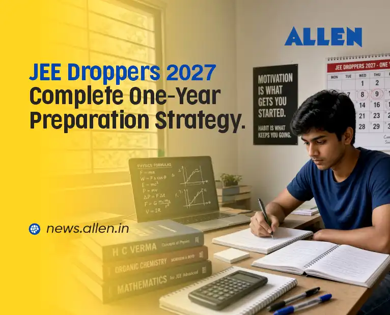 JEE Droppers 2027: Complete One-Year Preparation Strategy
