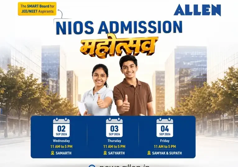 NIOS Admission Mahotsava Begins at ALLEN